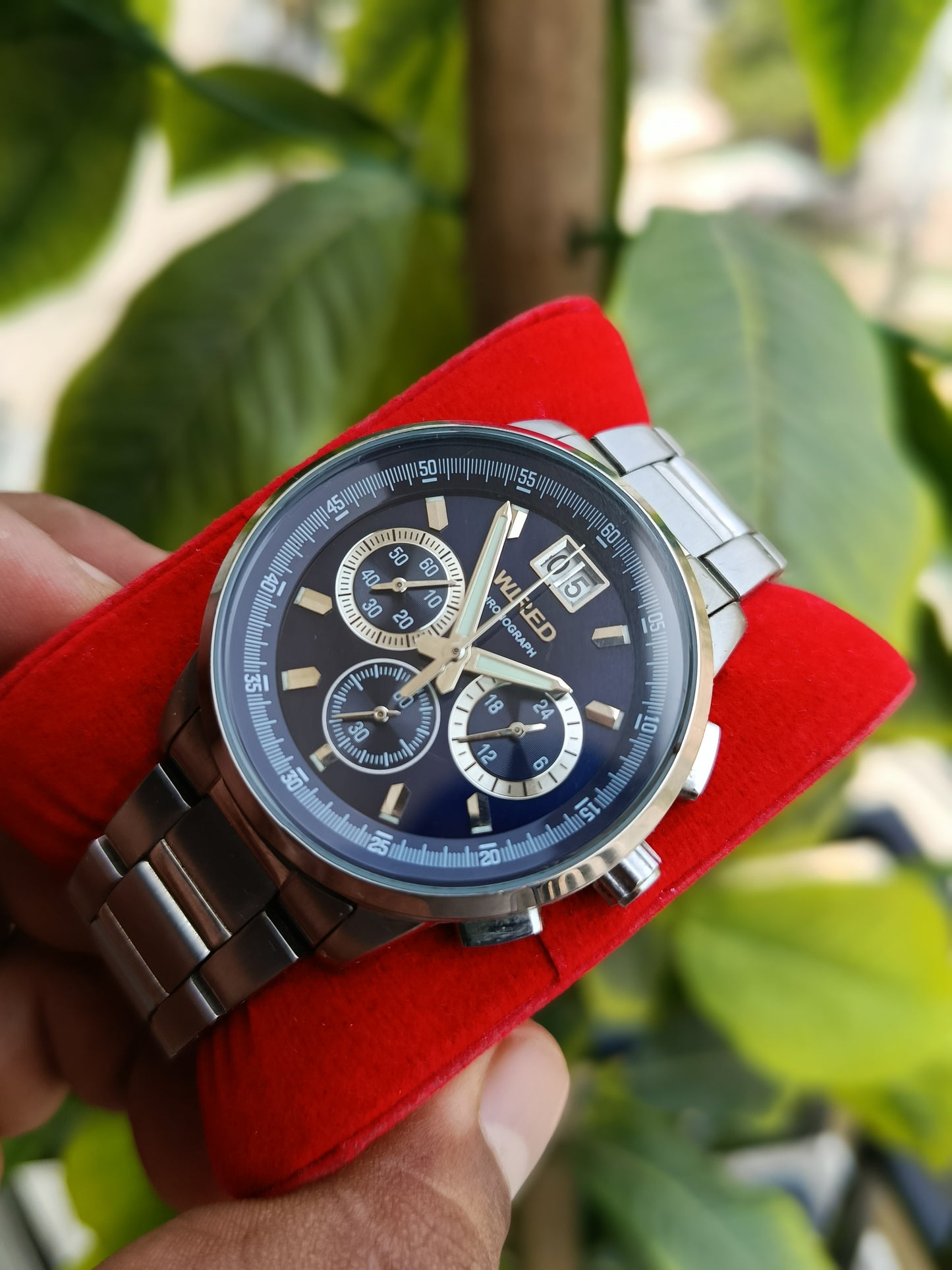 SEIKO WIRED Men's Chronograph Watch AGAW406 – New Standard Model