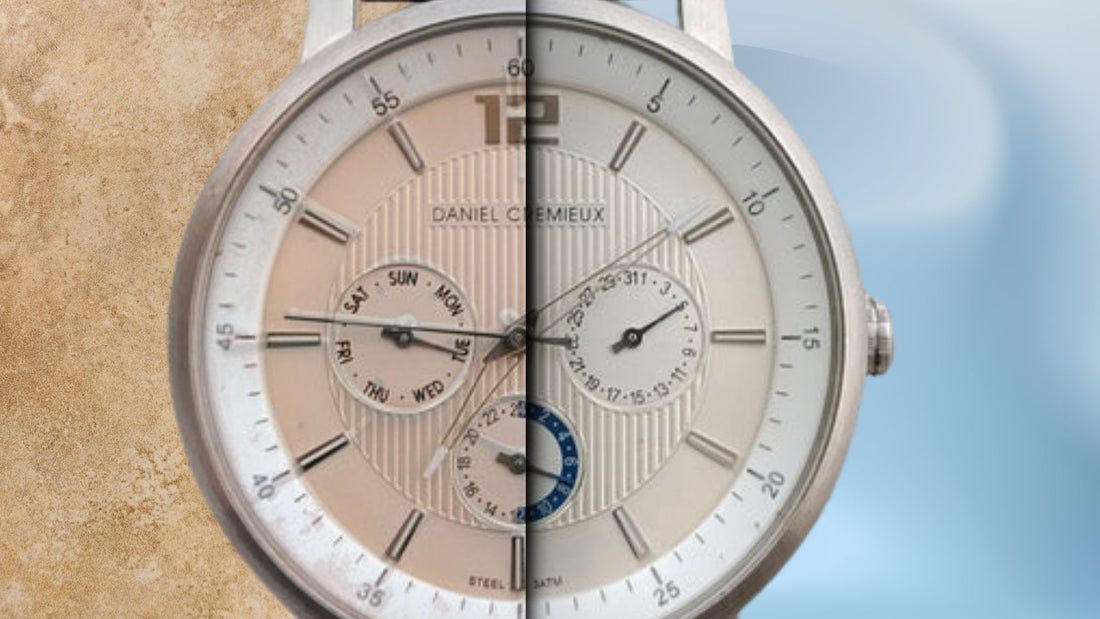 Second hand or new watch comparison