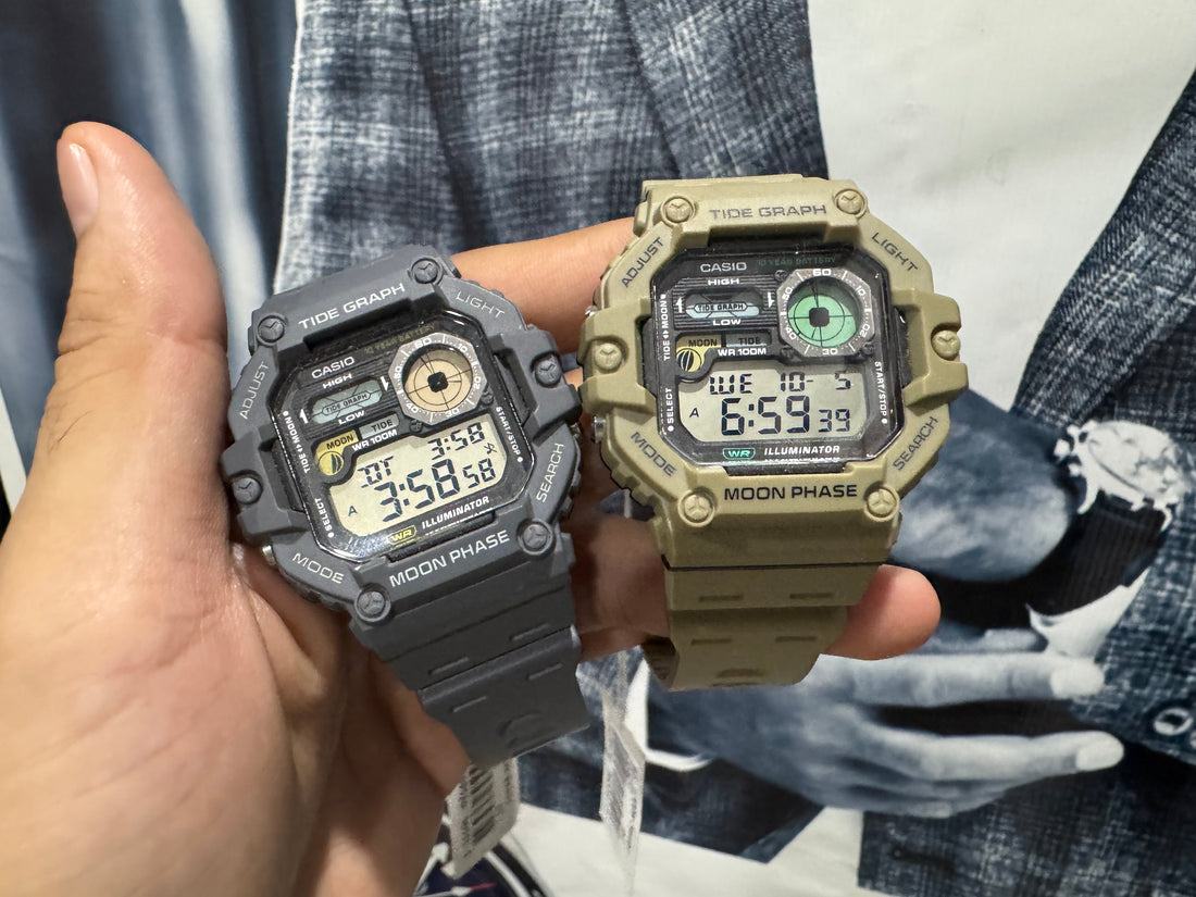 Discover the Casio Tide Graph + Moon Phase Watches - Built for Real Life