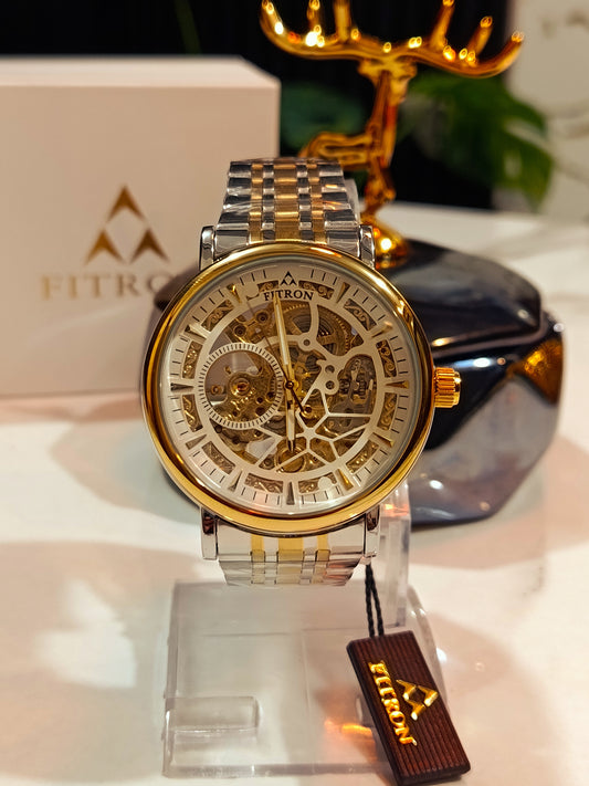 Fitron Automatic FT.8085G men's Double Tone Watch