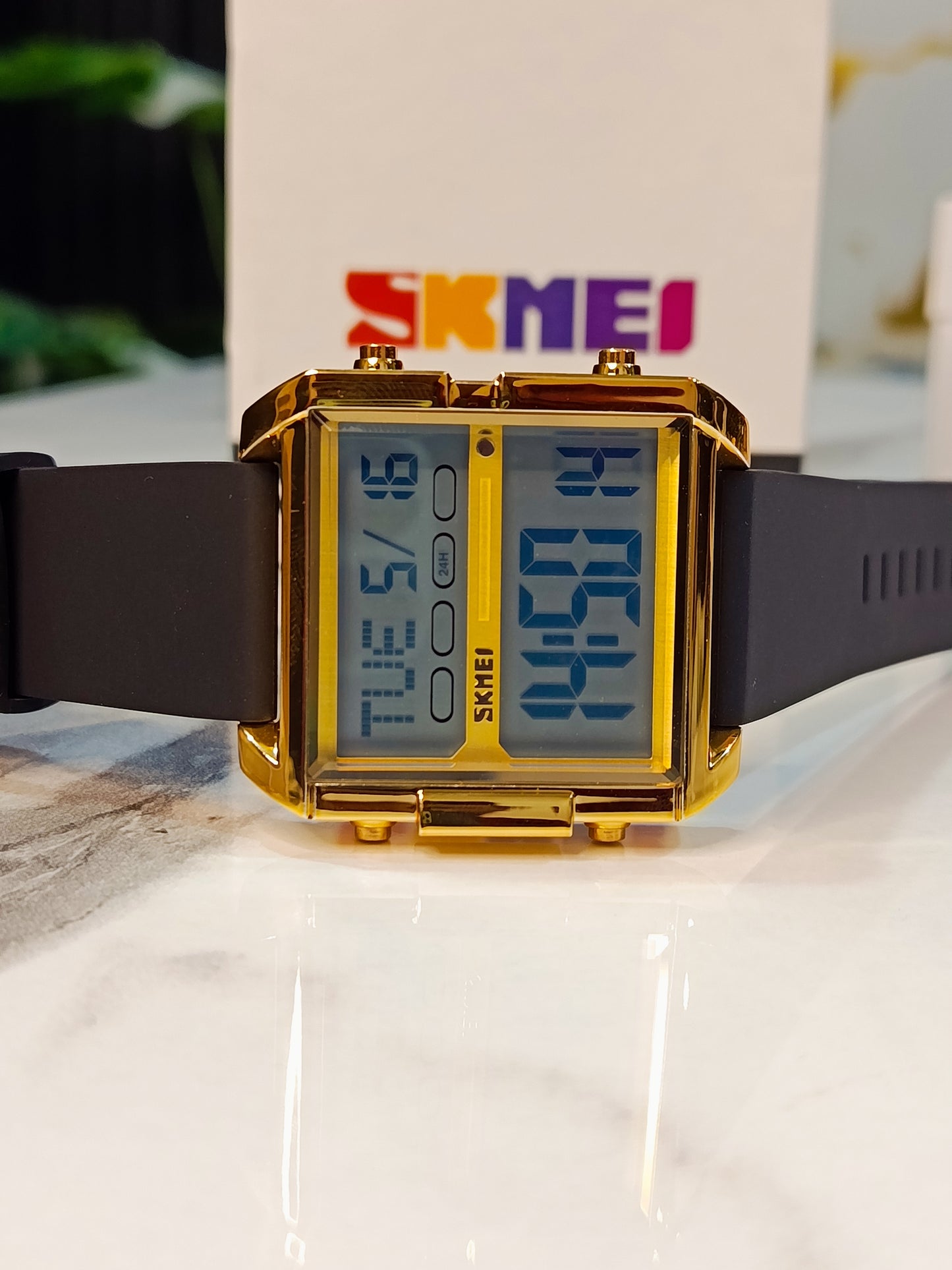 Skmei Dual Led Multiple Functions Watch