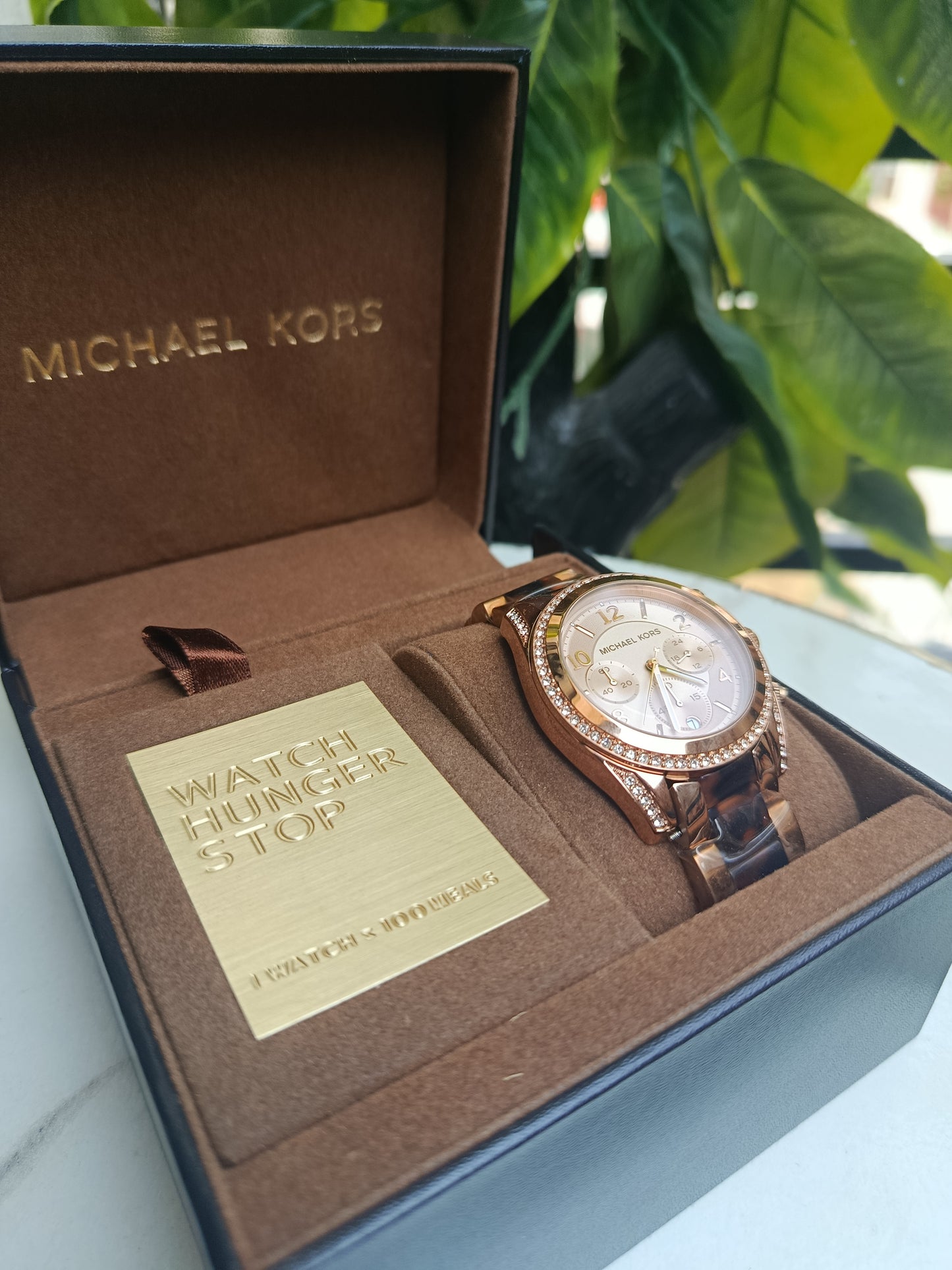 Michael Kors MK5859 Women's Chronograph Rose Gold Stainless Steel Watch