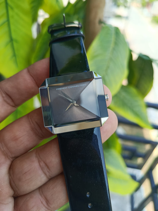 French Connection Women's Watch Black Strap