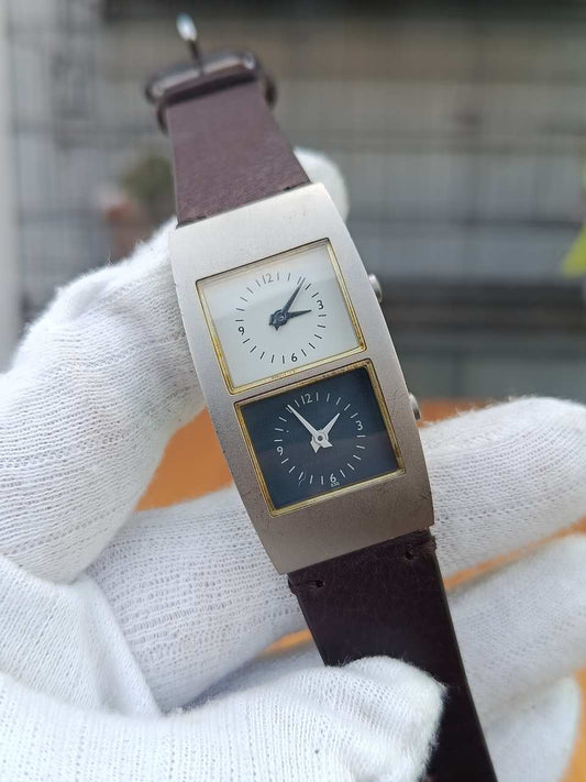 Max René / Dual Time Titanium Wristwatch