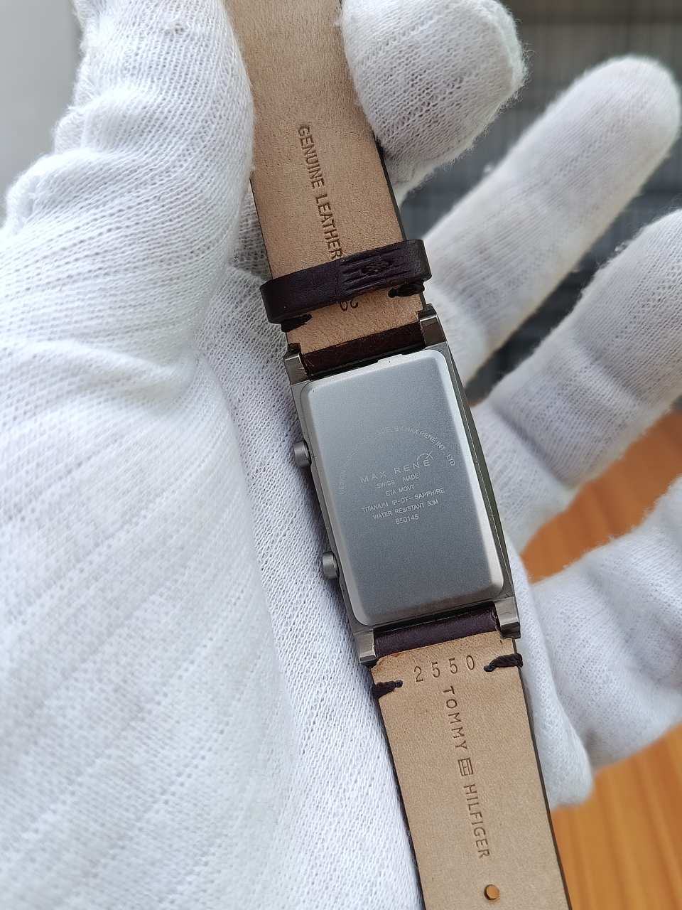 Max René / Dual Time Titanium Wristwatch