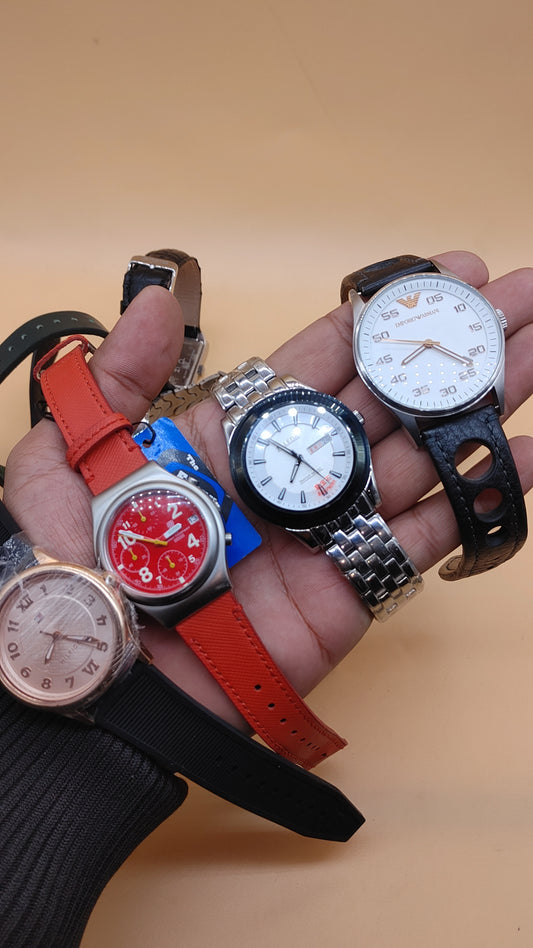 Mix Lot of 10 Watches 100% Authentic Watches
