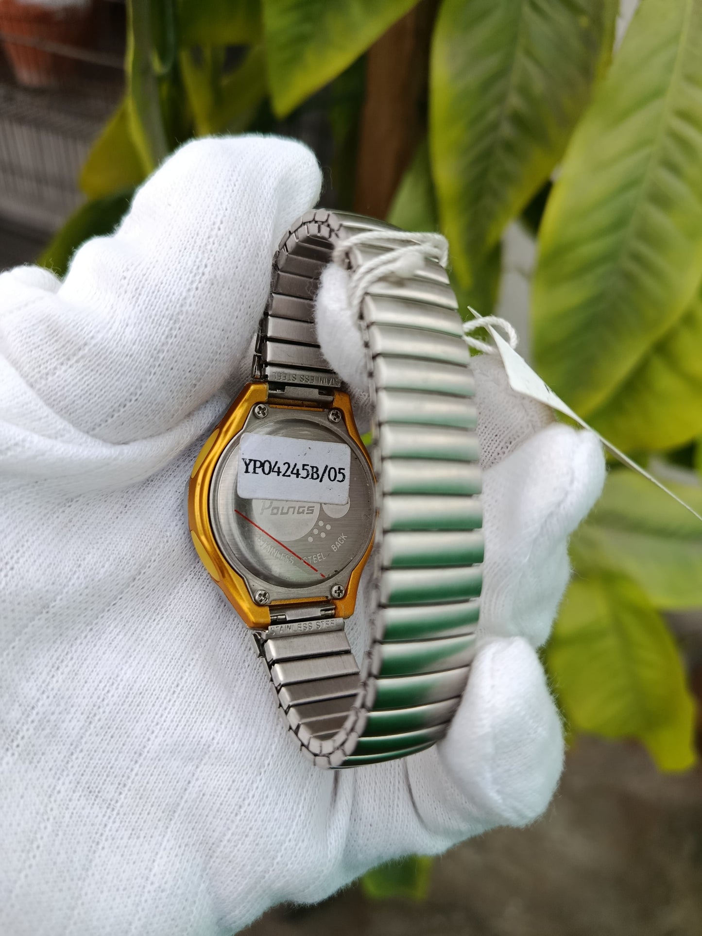 Youngs Digital Watch (Silver & Yellow)