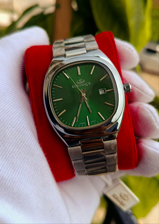 Elegance 1125 Green Dial's Men's Watch