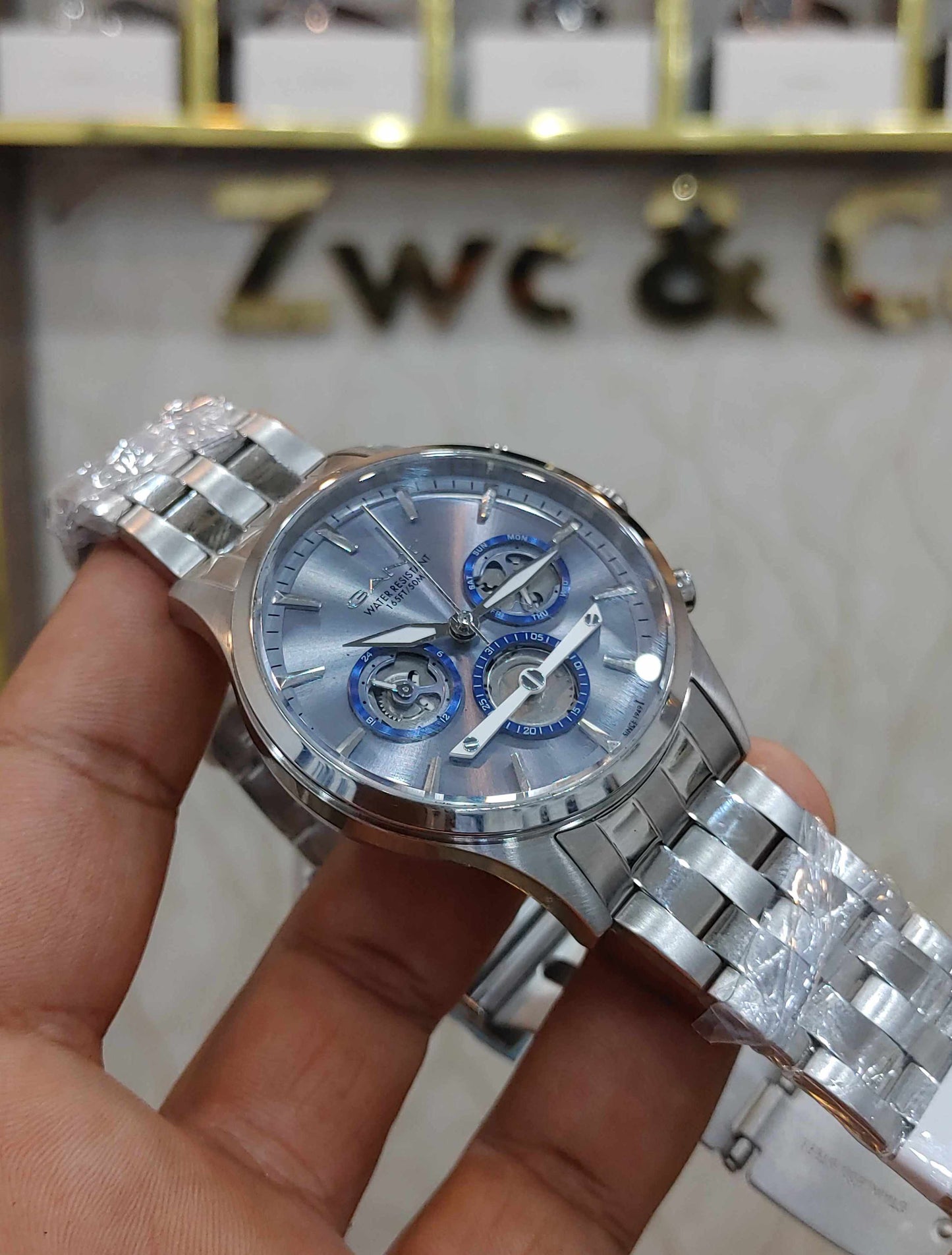 Gant Luxury Watch For Men Stainless Steel Quartz Chronograph