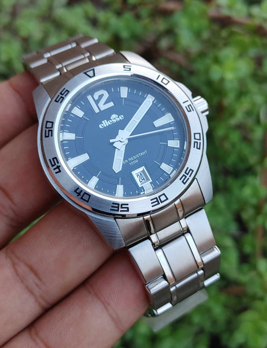 Ellese Classic Stainless Steel Watch For Men