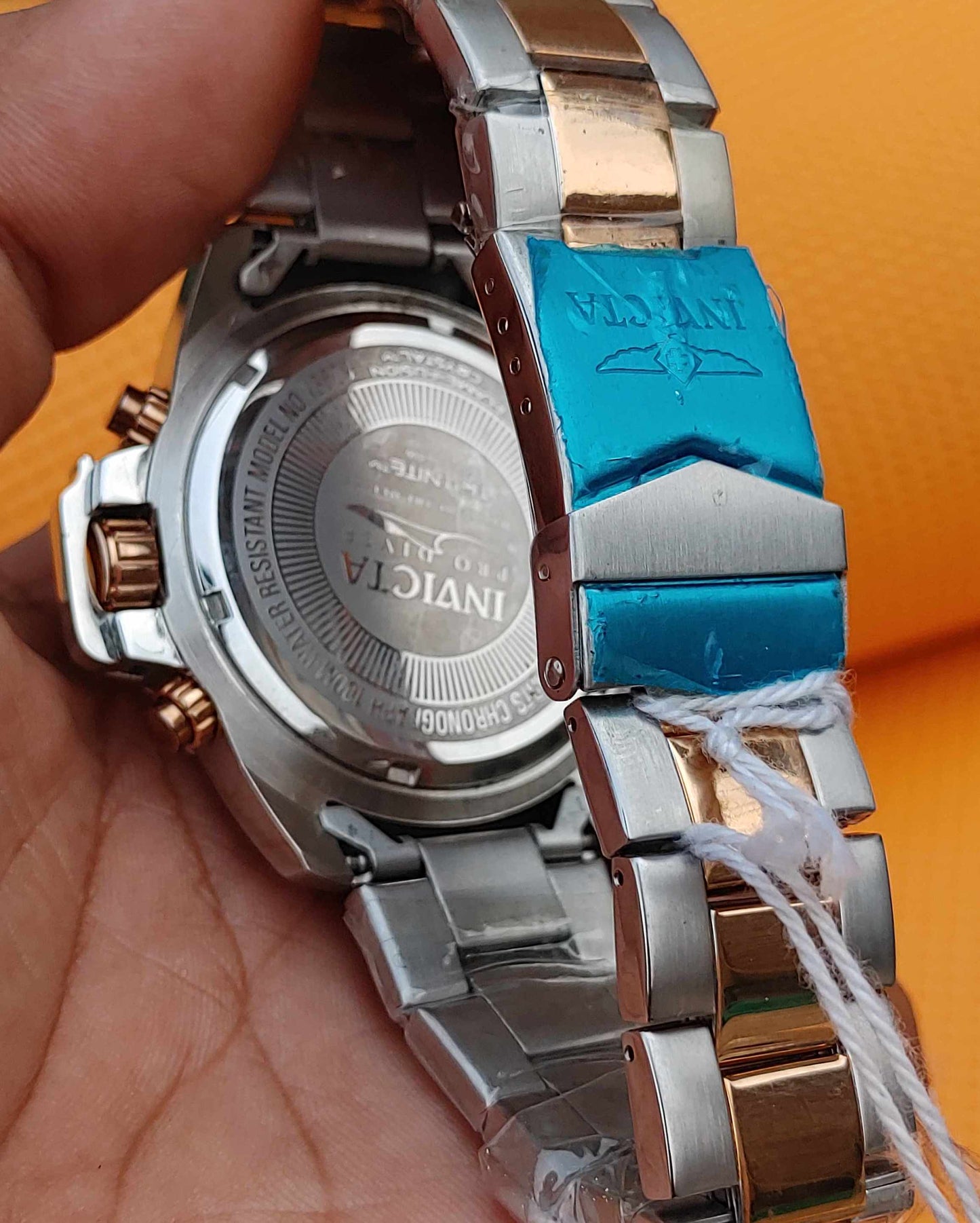 Invicta Silver Luxury Chronograph Watch For Men Quartz