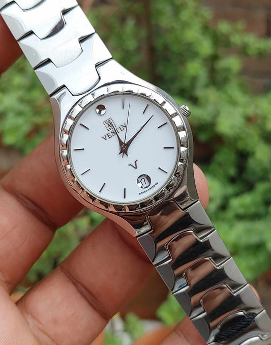 Vestin Ronda Swiss 38mm Slim Watch For Men