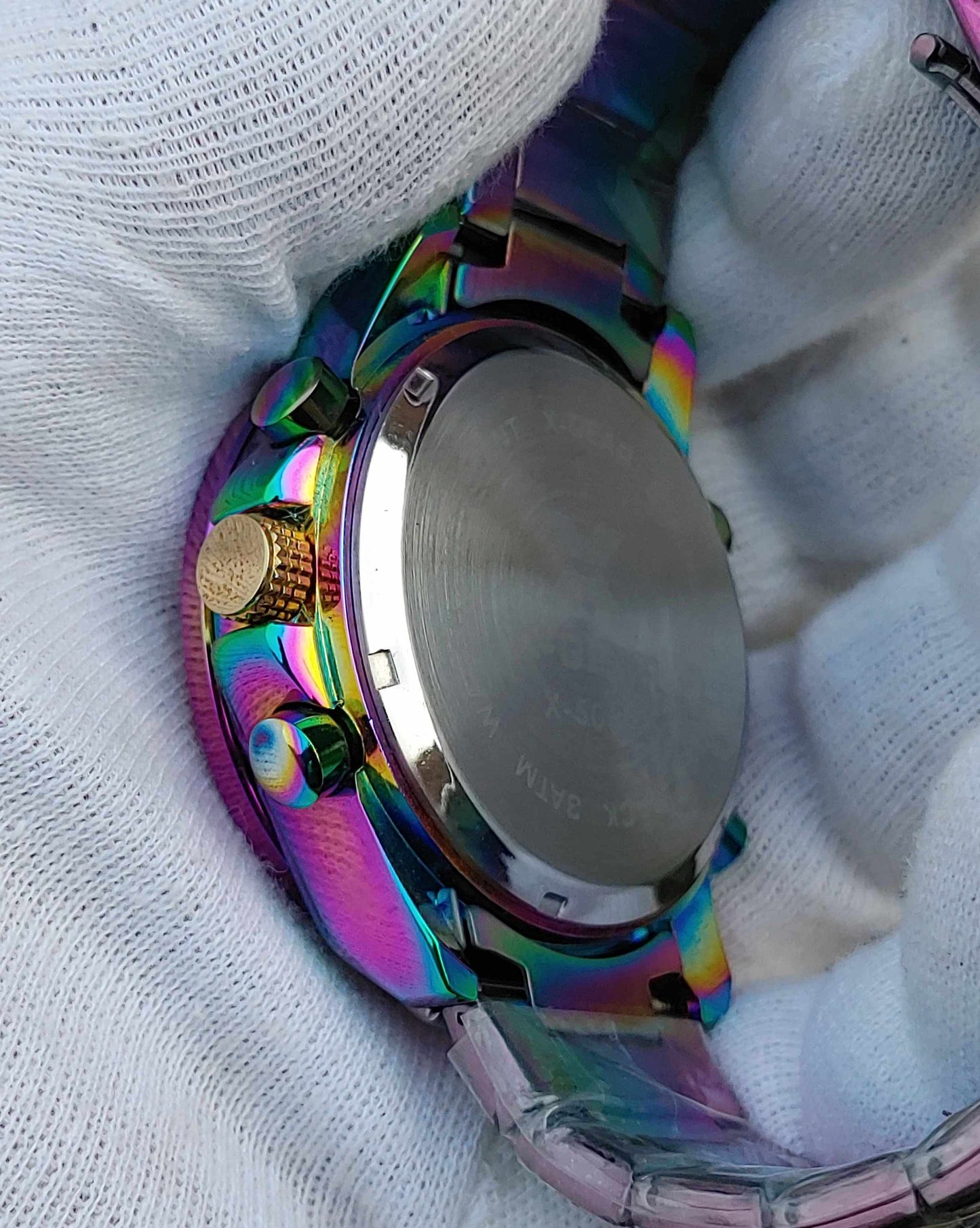 X Gear Rainbow Tone Watch Sports Watch Dual Time