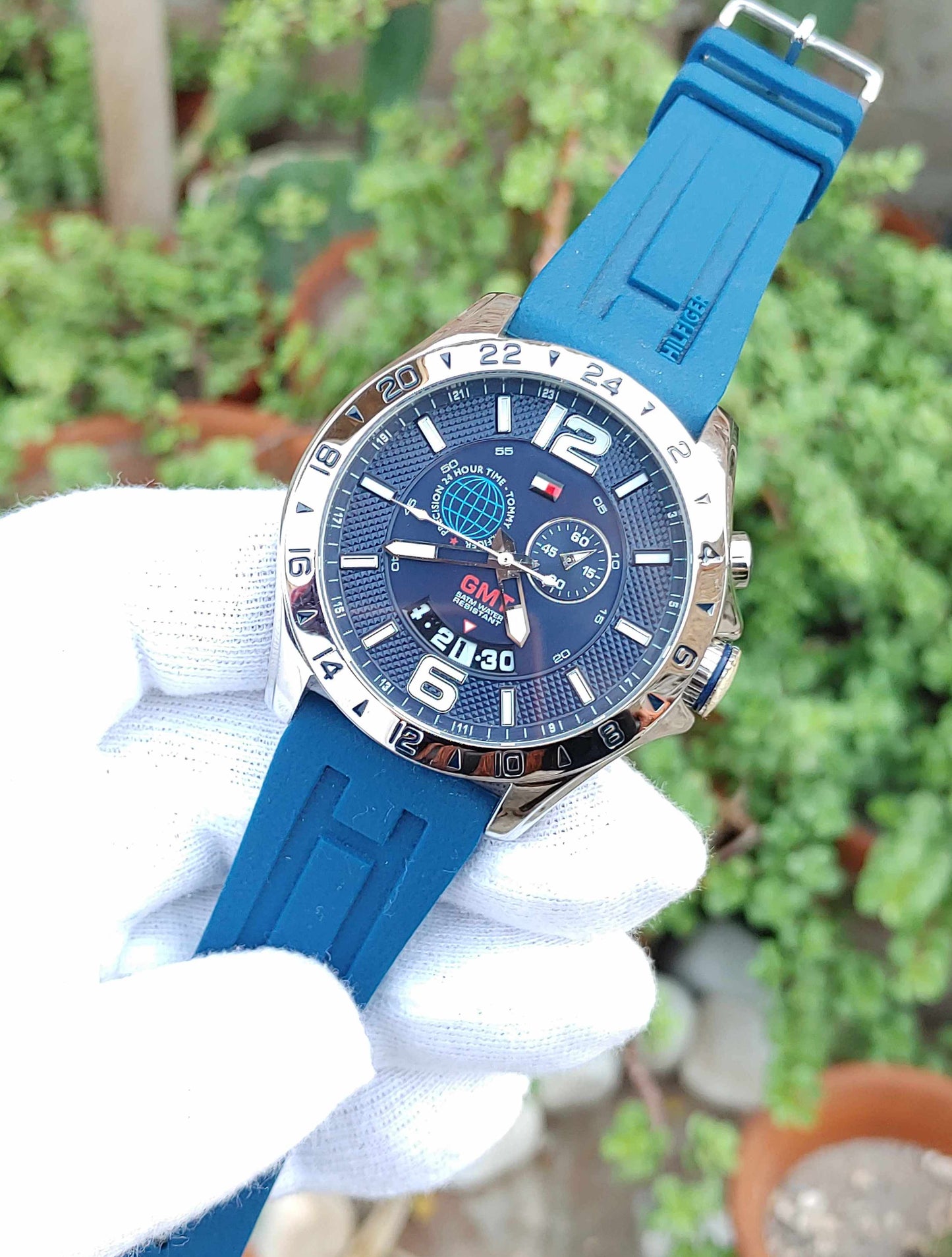 Tommy Hilfiger GMT swiss Movement Watch For Men