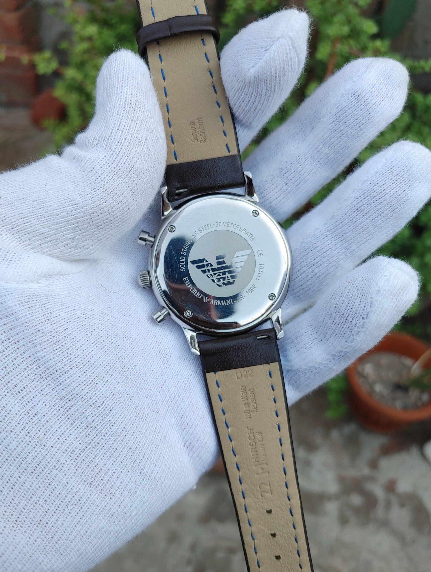 Emporio Armani Dual Chornograph Watch
