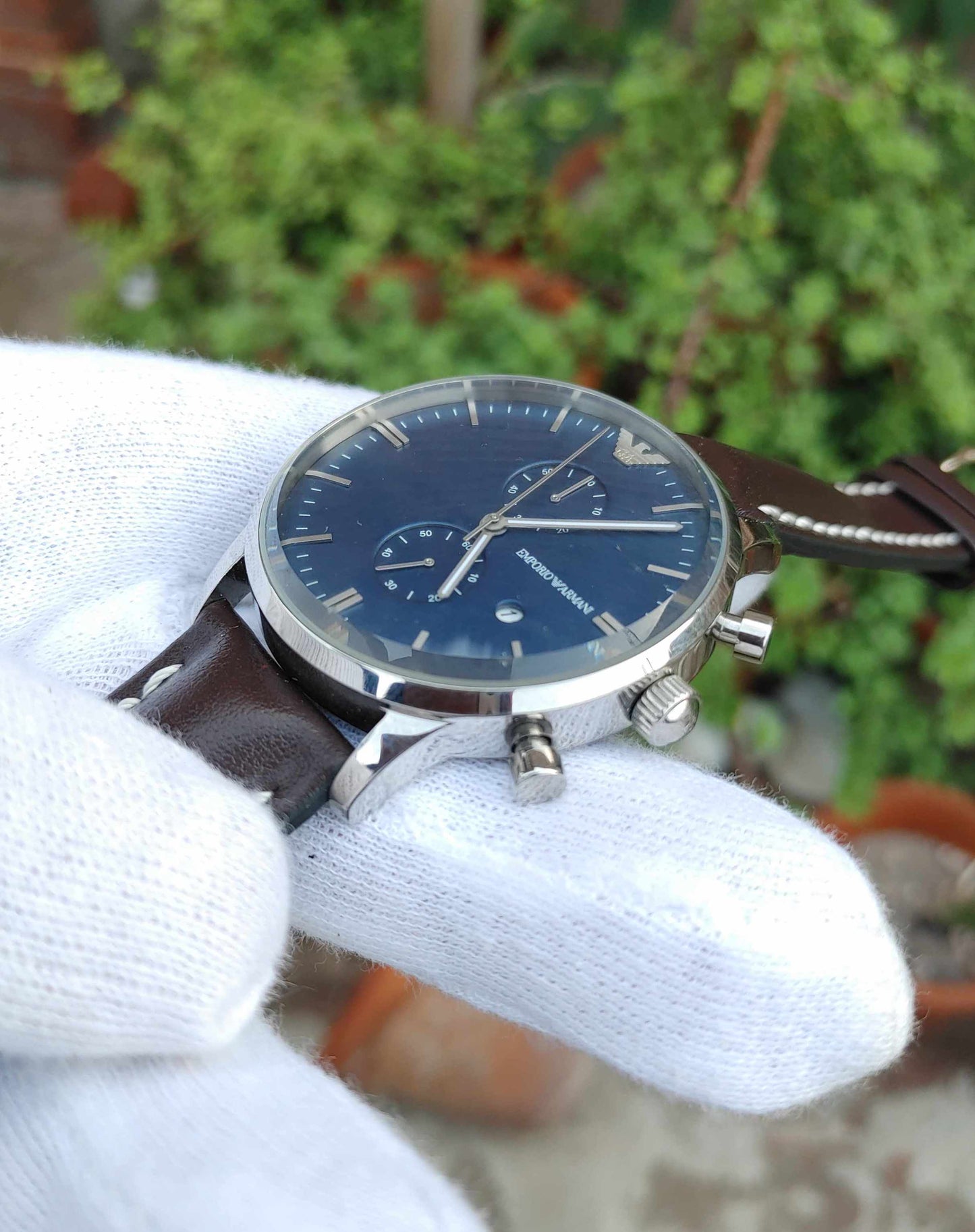 Emporio Armani Dual Chornograph Watch