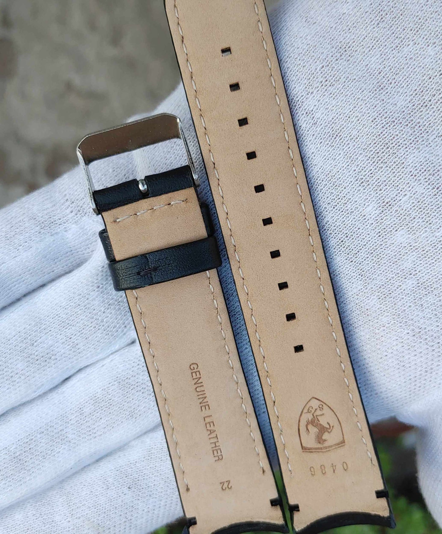 Lot of 40 Leather Straps of Famous Brands