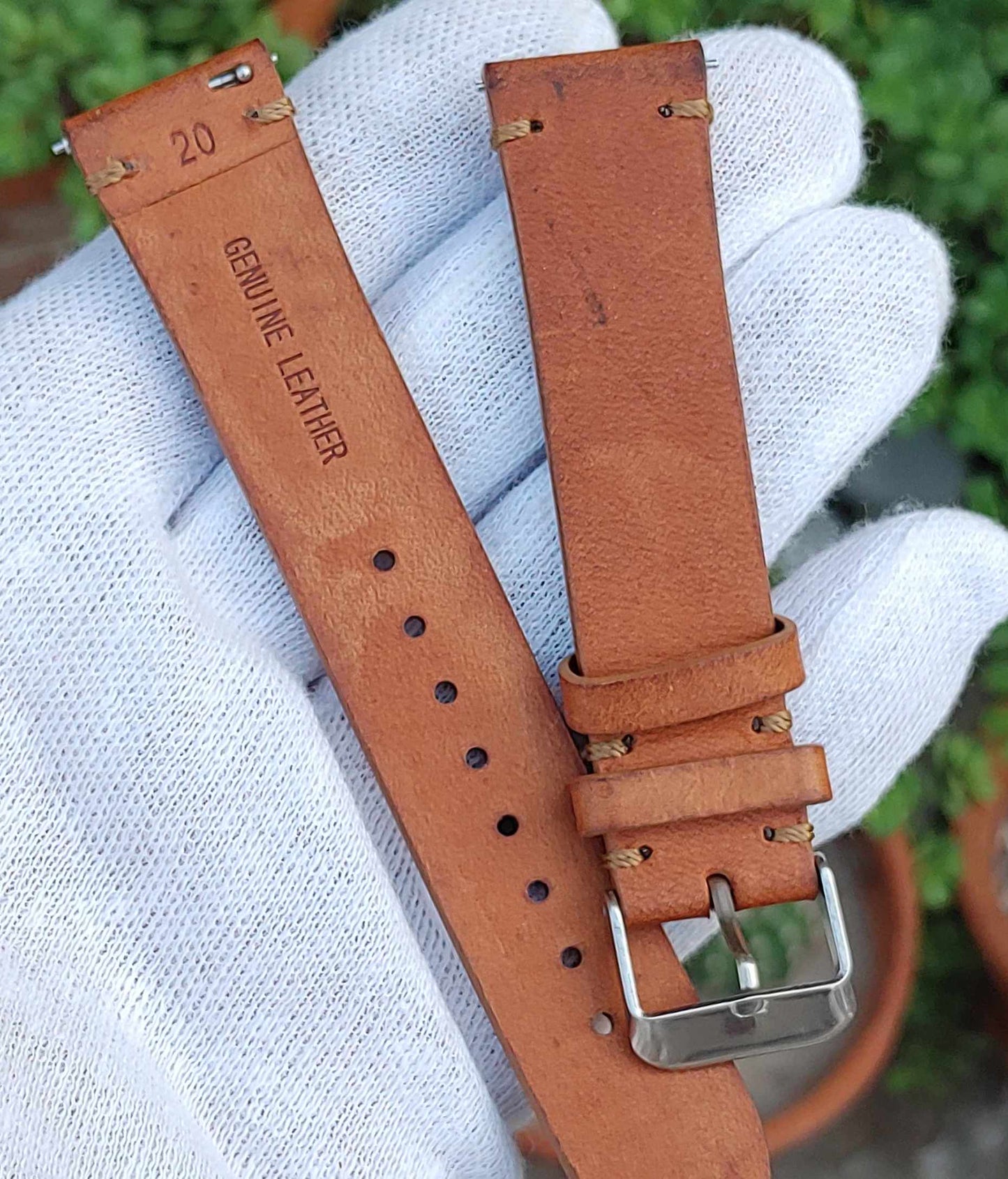 Lot of 40 Leather Straps of Famous Brands