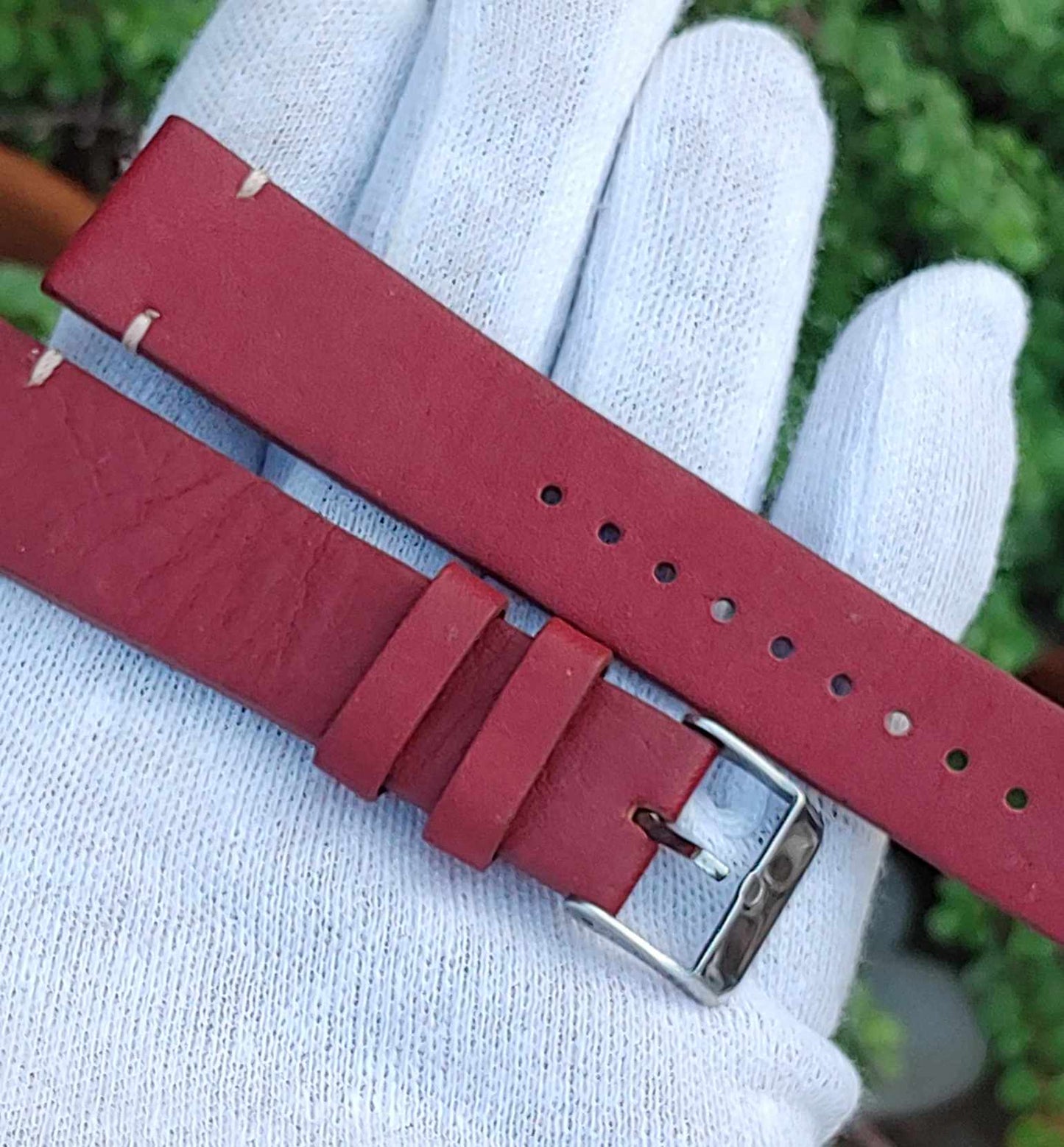 Lot of 40 Leather Straps of Famous Brands