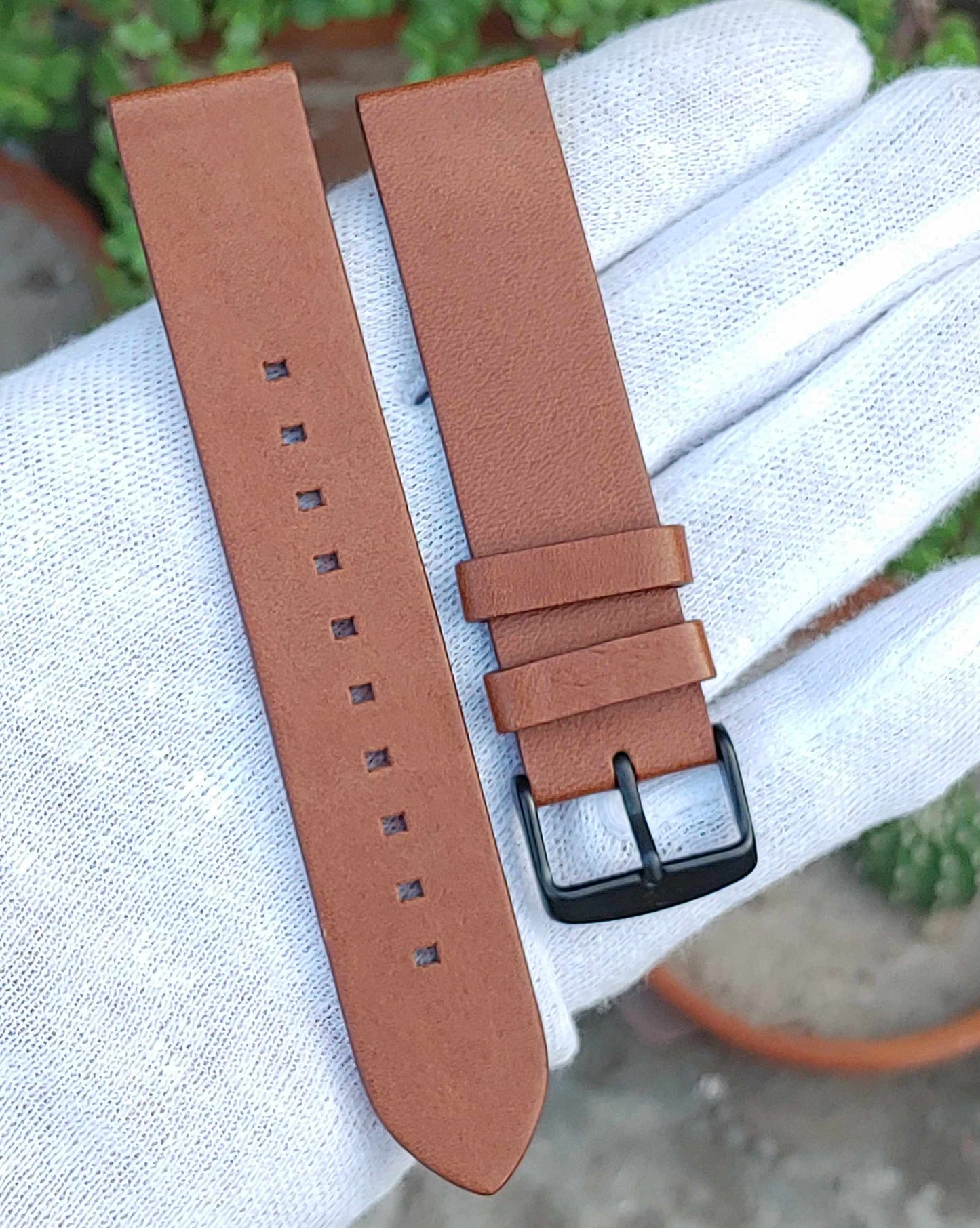 Lot of 40 Leather Straps of Famous Brands