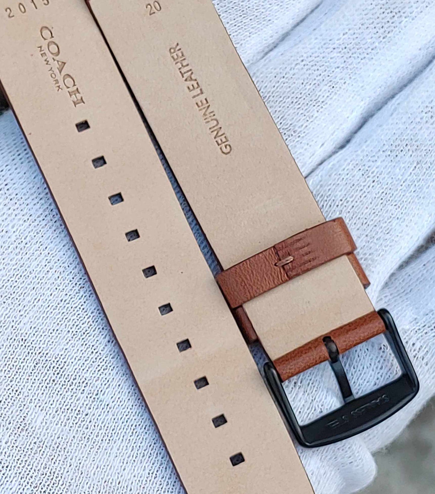 Lot of 40 Leather Straps of Famous Brands