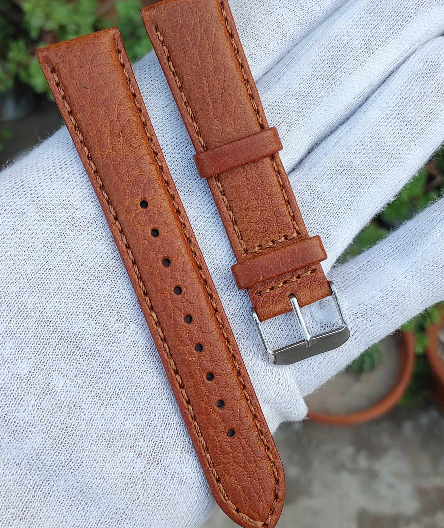Lot of 40 Leather Straps of Famous Brands