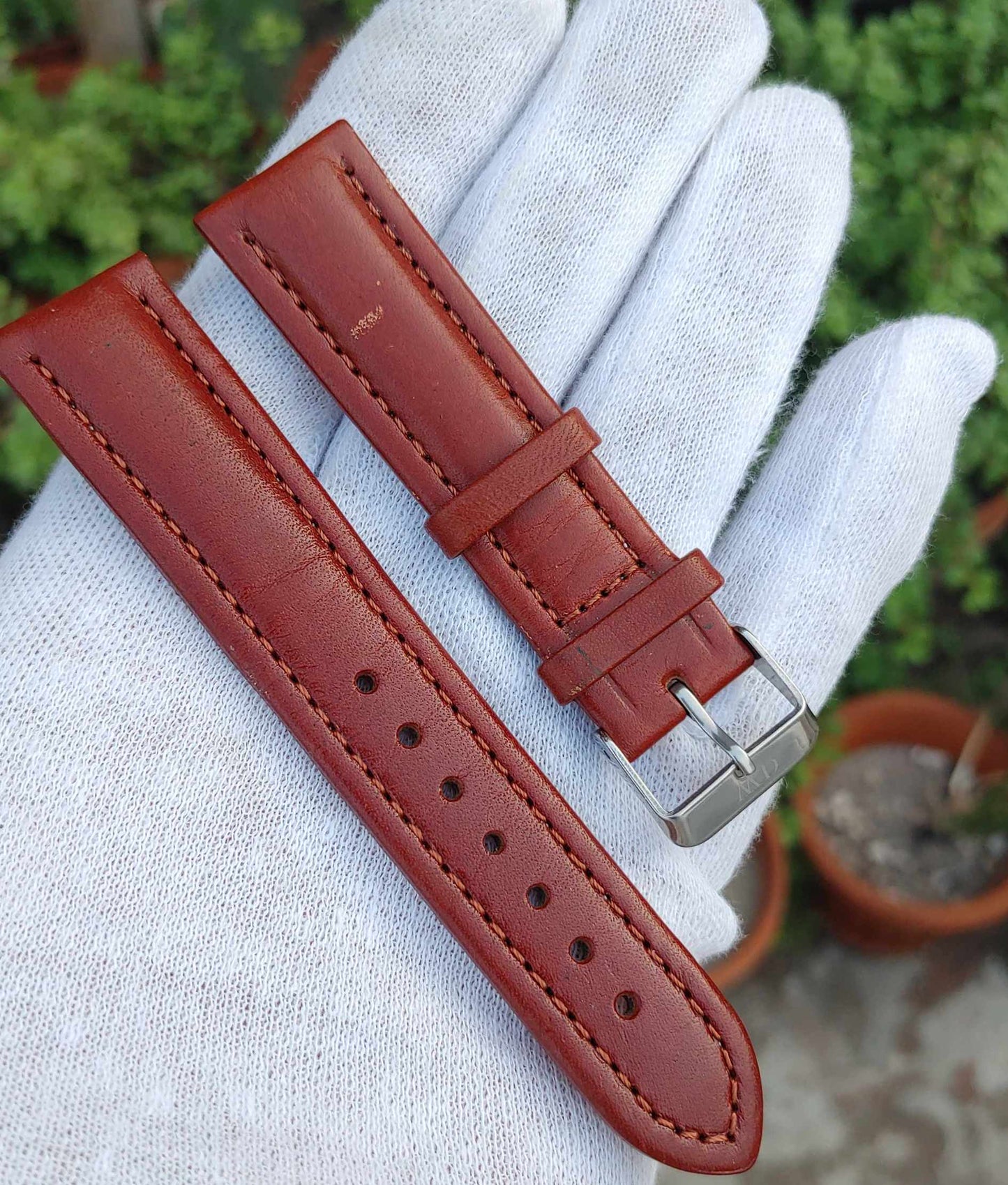 Lot of 40 Leather Straps of Famous Brands
