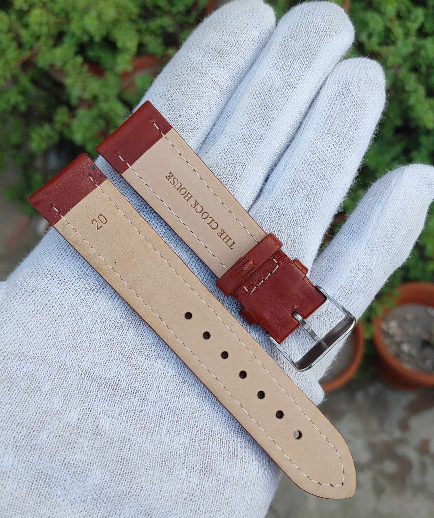 Lot of 40 Leather Straps of Famous Brands