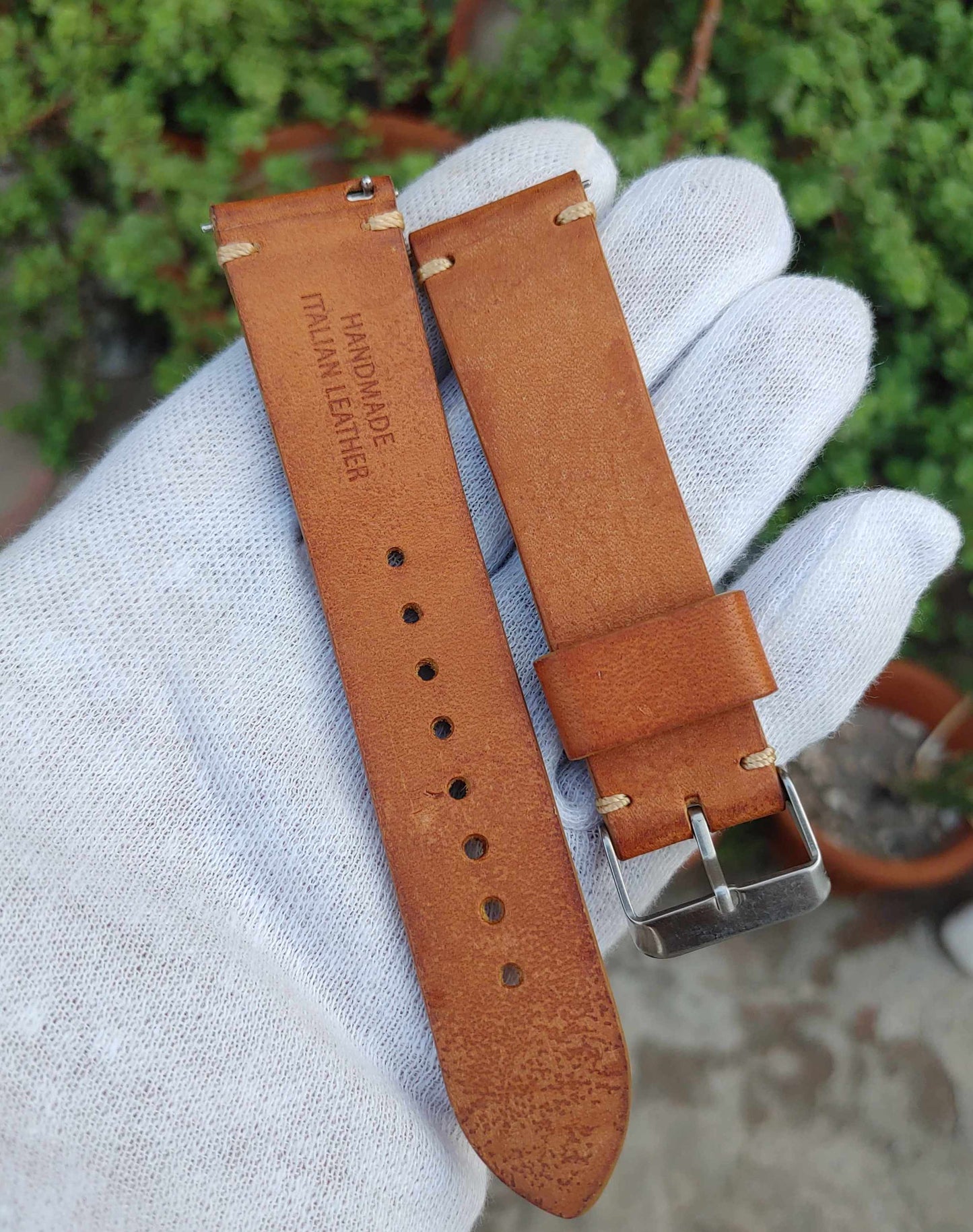 Lot of 40 Leather Straps of Famous Brands