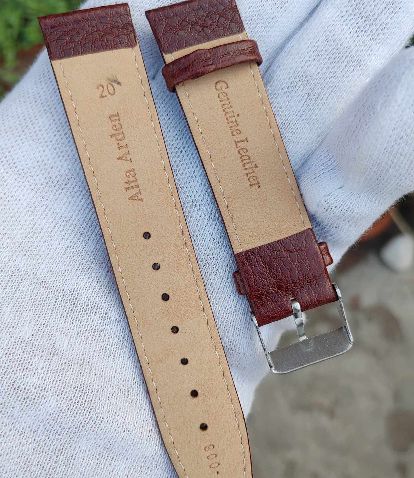 Lot of 40 Leather Straps of Famous Brands