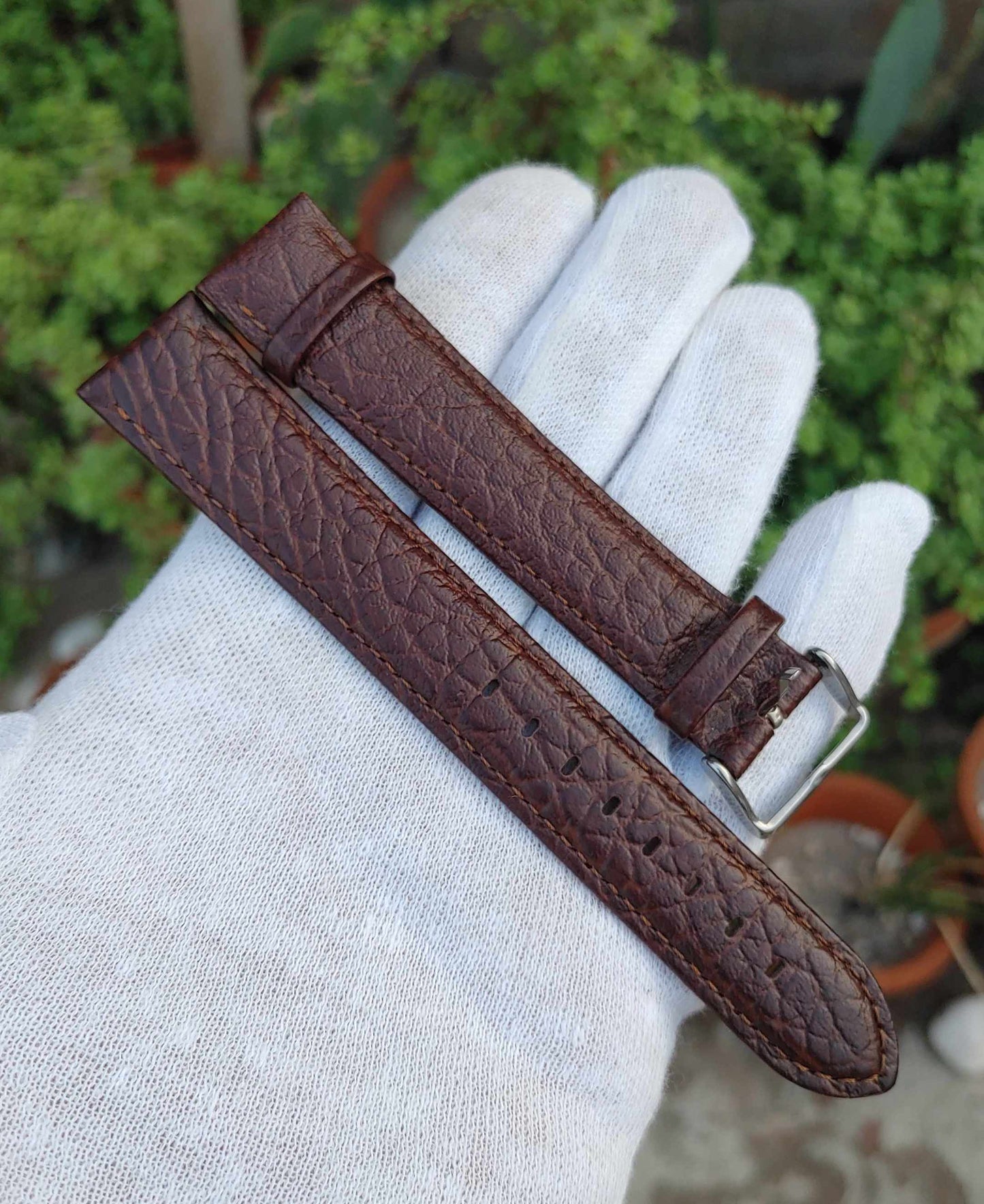 Lot of 40 Leather Straps of Famous Brands