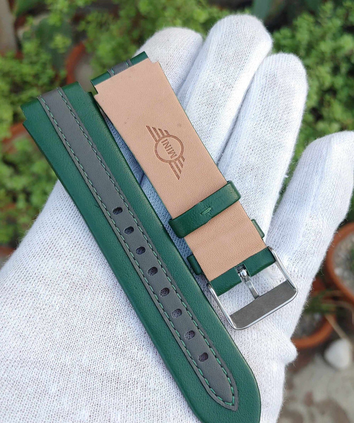 Lot of 40 Leather Straps of Famous Brands
