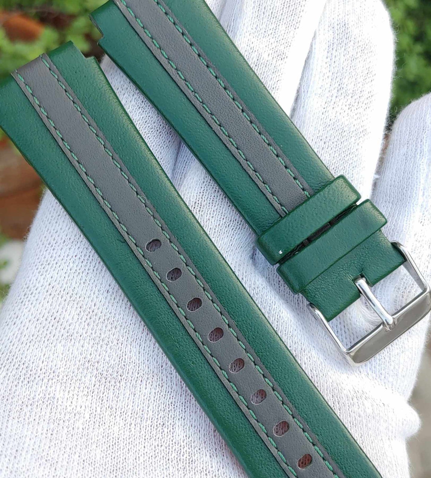 Lot of 40 Leather Straps of Famous Brands