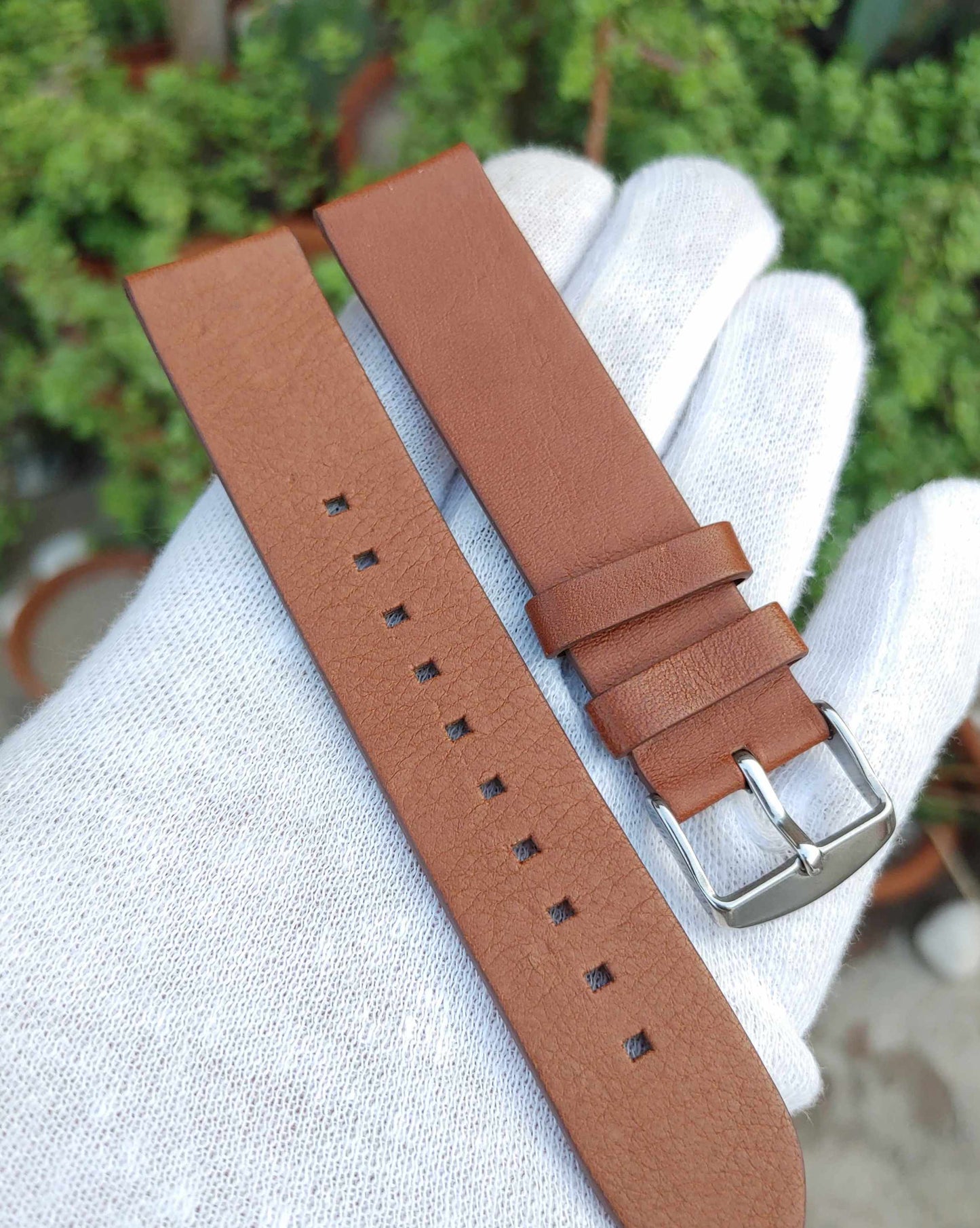 Lot of 40 Leather Straps of Famous Brands