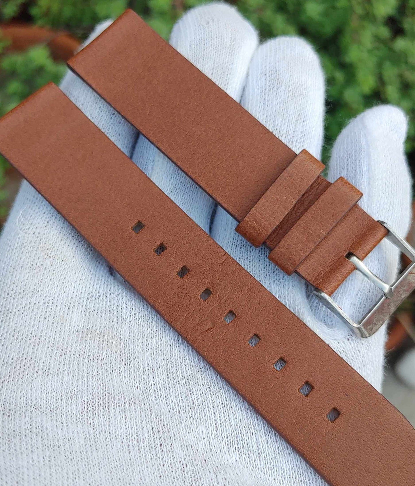 Lot of 40 Leather Straps of Famous Brands