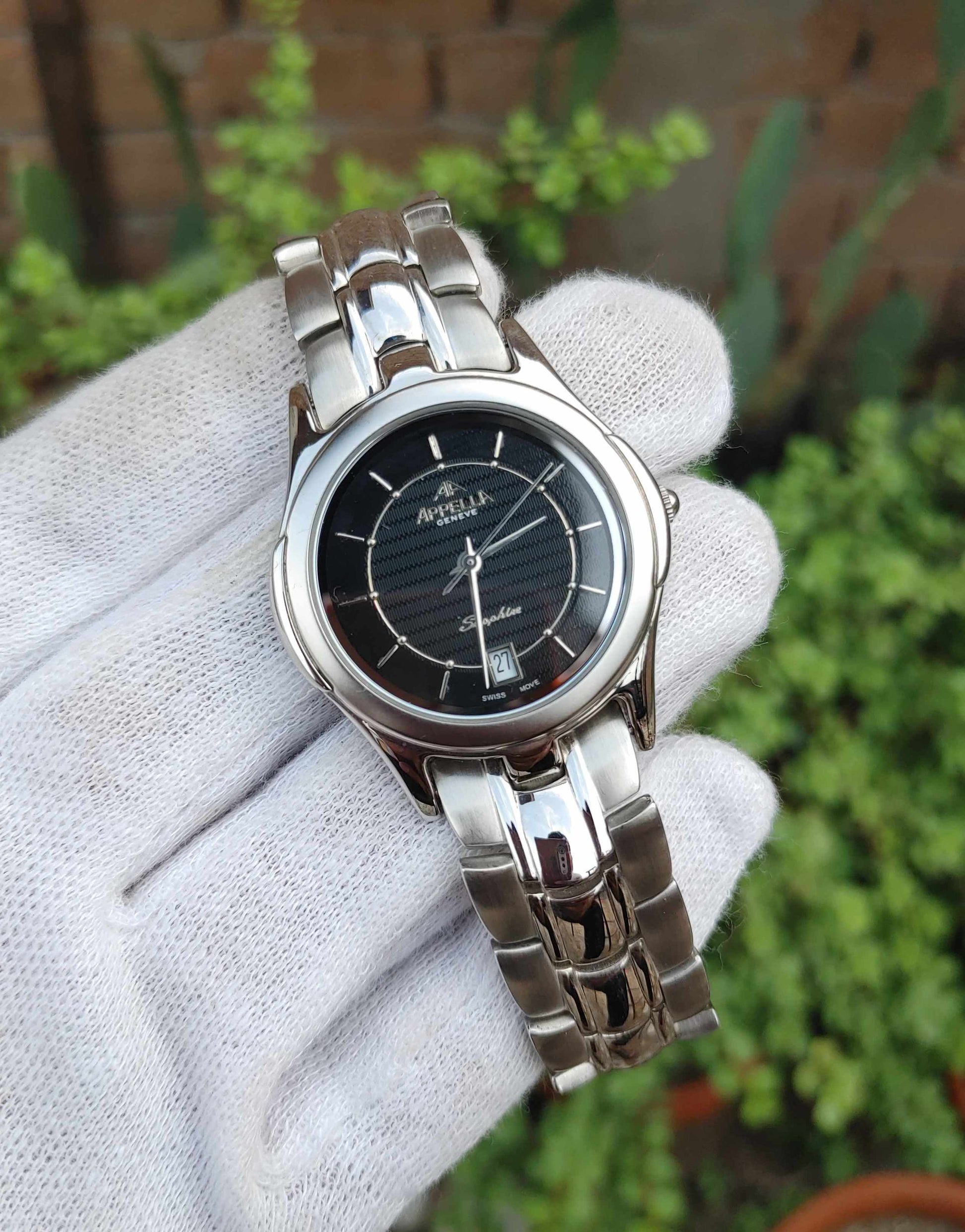 Swiss Watches Genevieve Watch Company Geneve Brand Analogue Quartz