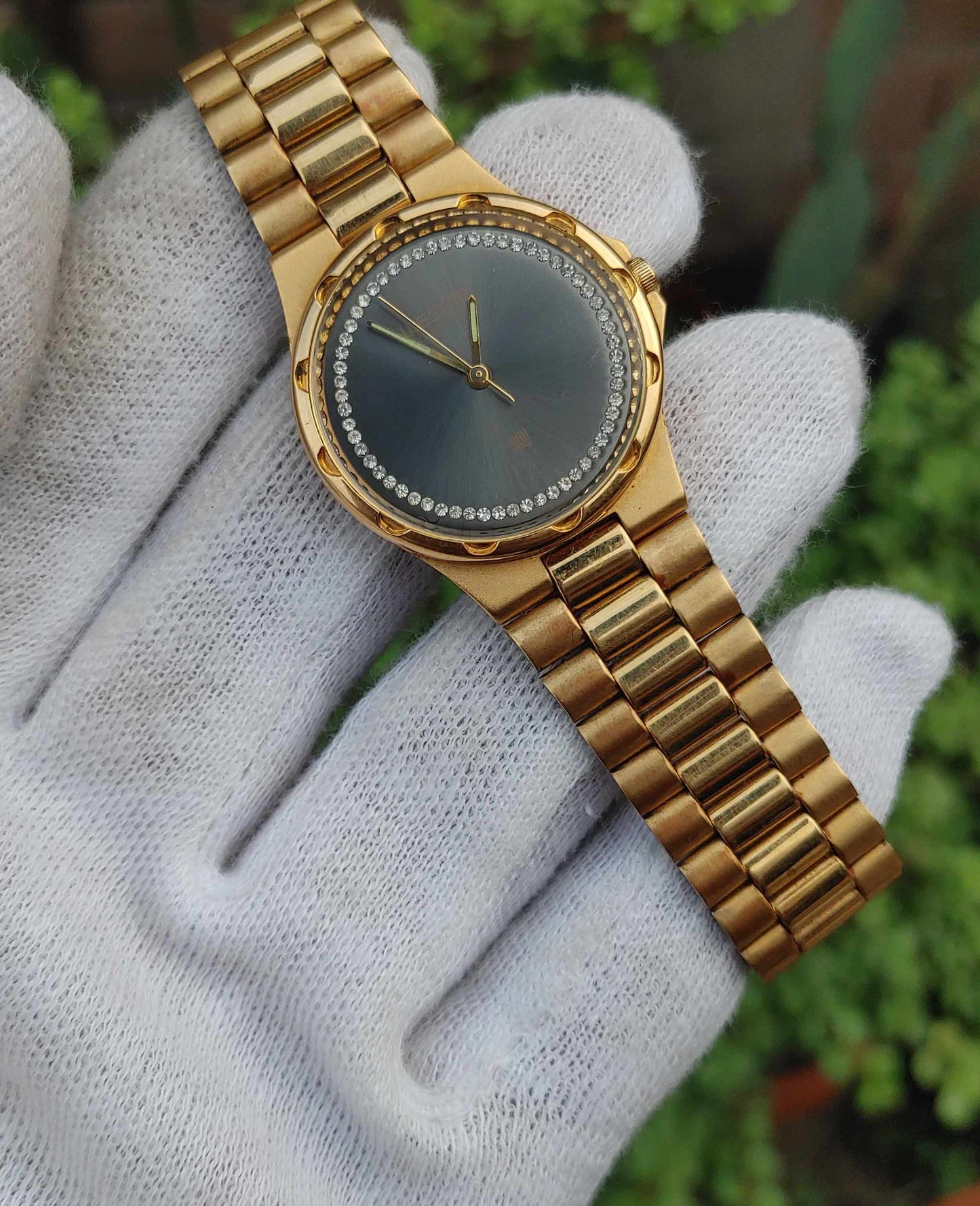 Westar Slim Vintage 36mm Quartz Watch