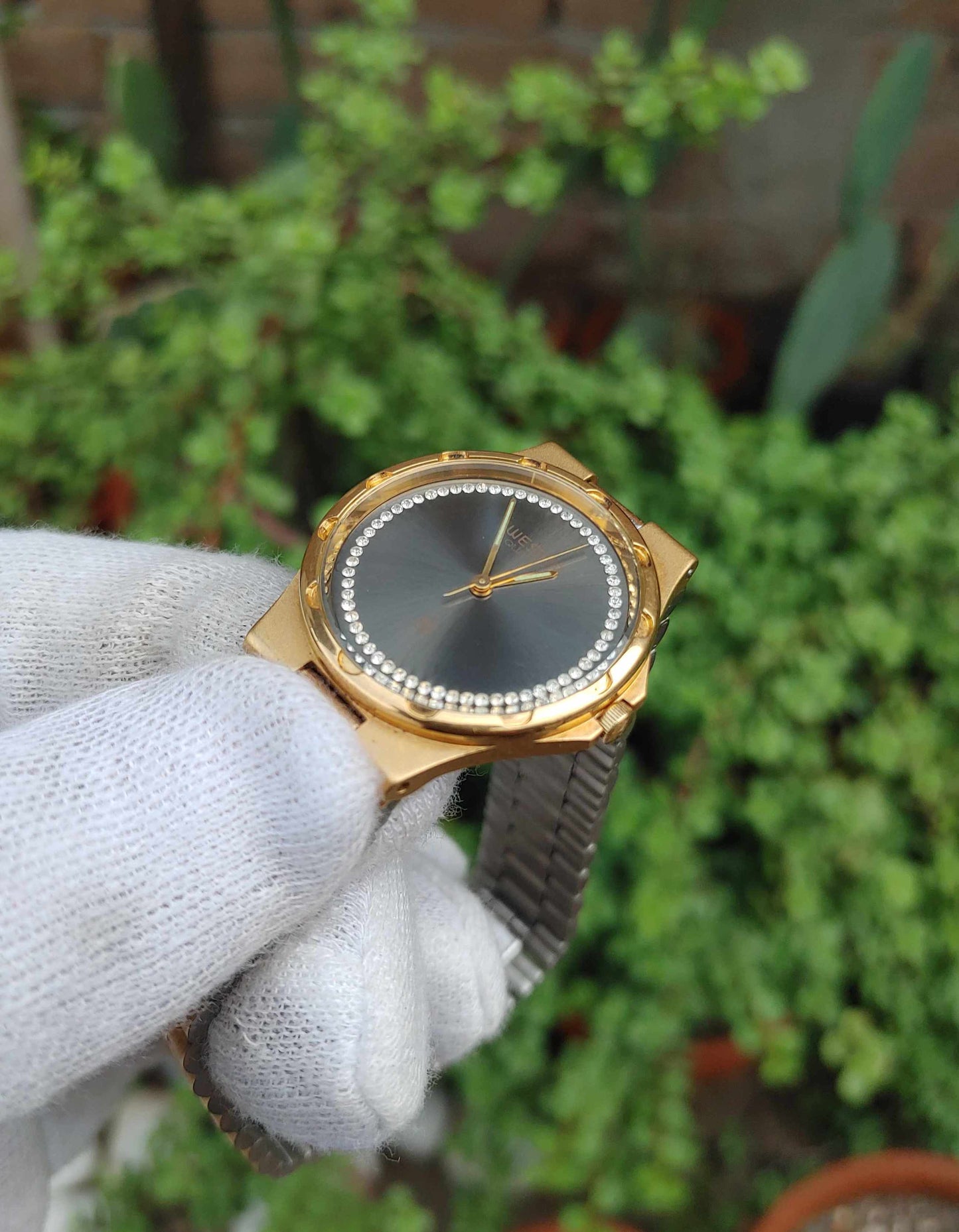 Westar Slim Vintage 36mm Quartz Watch
