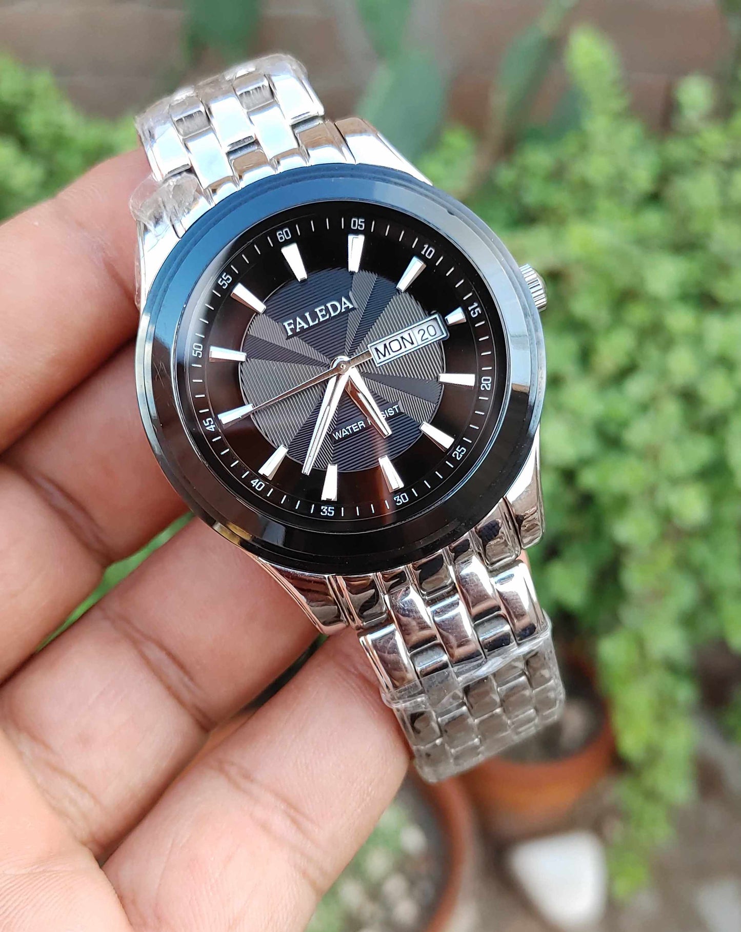 Faleda Japan Sapphire Bazel Watch For Men