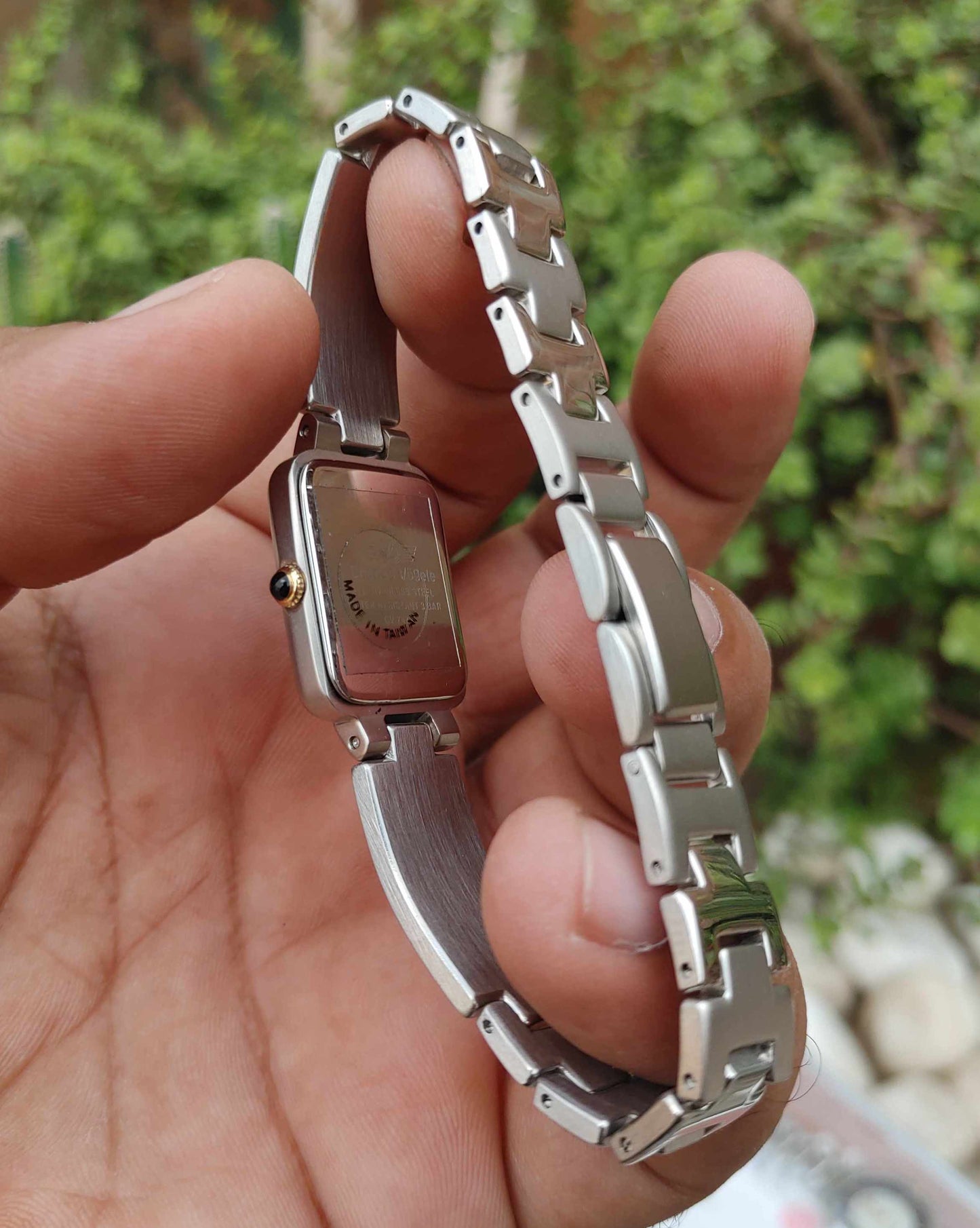 Charles Vogele Wrist Watch For women tank shape