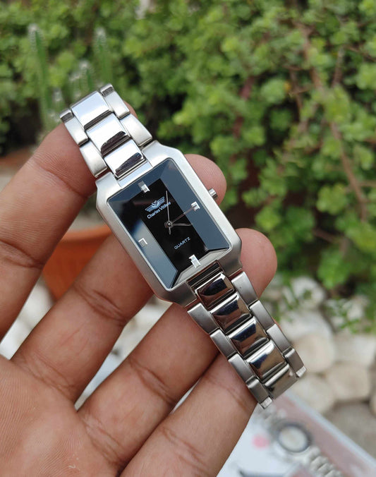 Charles Vogele Watch Sapphire Diamond Cut Glass watch Unisex