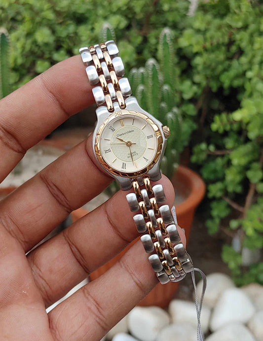 Charles Vogele Watch For Women Tow Tone