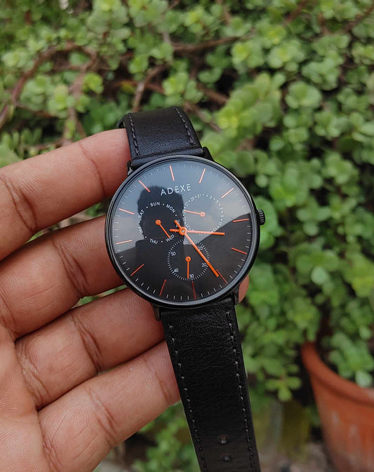 Adexe Date o Graph Slim Wrist Watch For Men