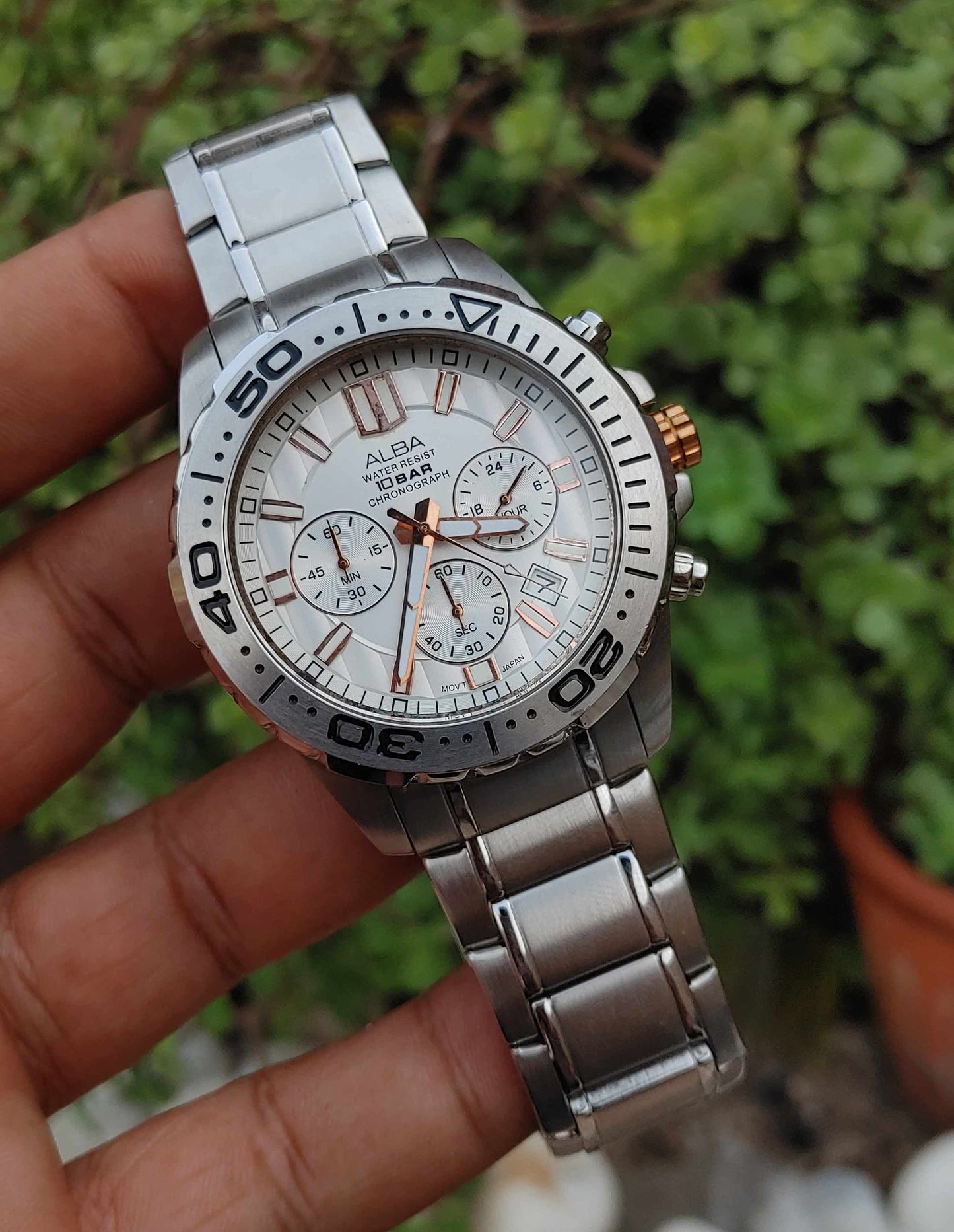 Alba Luxury Chornograph Watch For Men