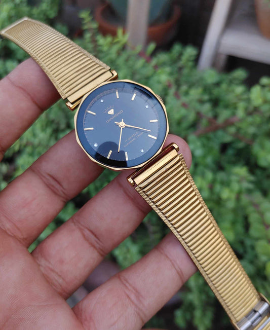 Diamond Shingai Hand Winding Watch For Men Vintage 90s