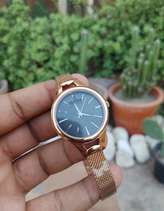 Festina Watch For Women Rose Gold