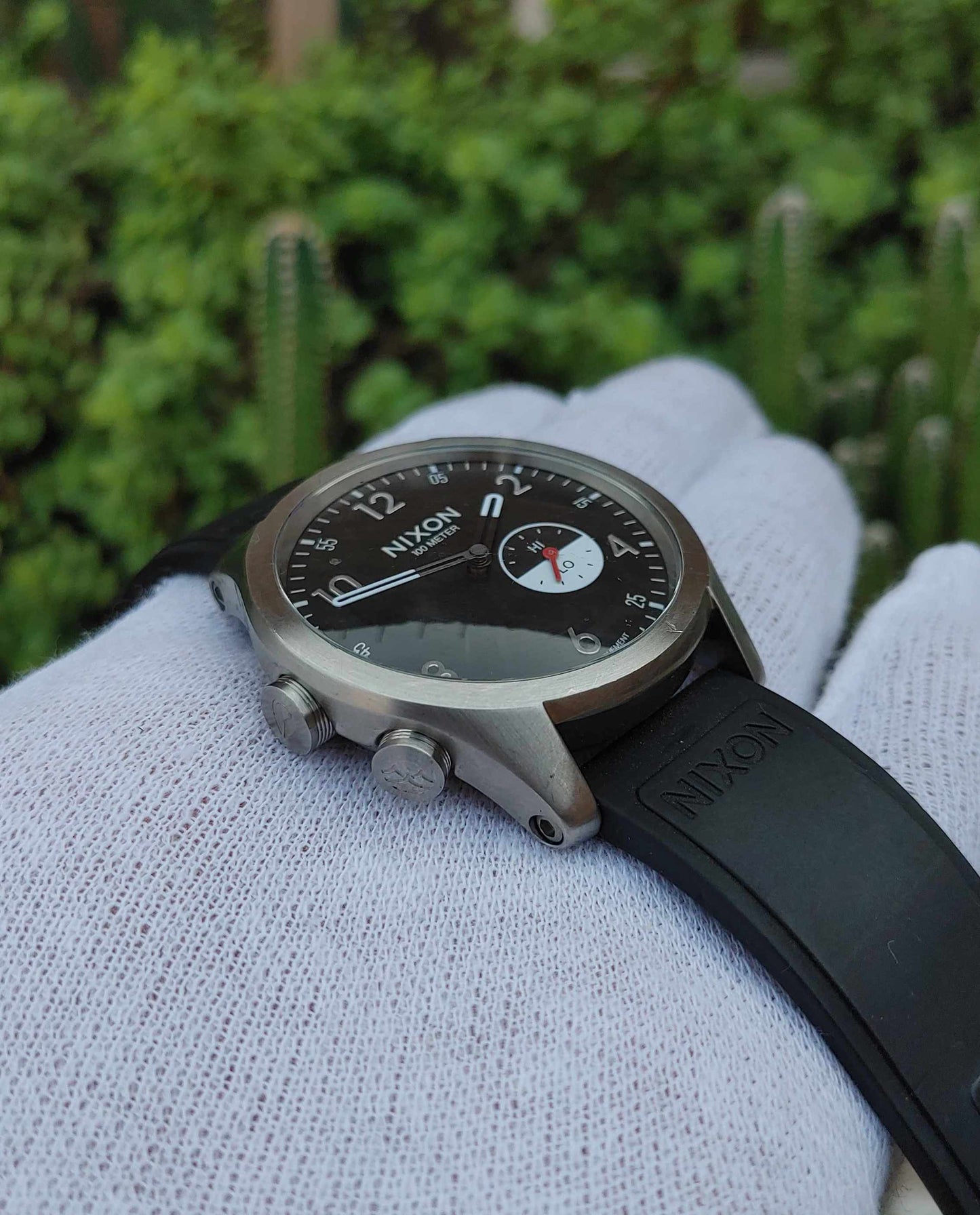 Nixon Swiss Quartz High Low Indicator Watch