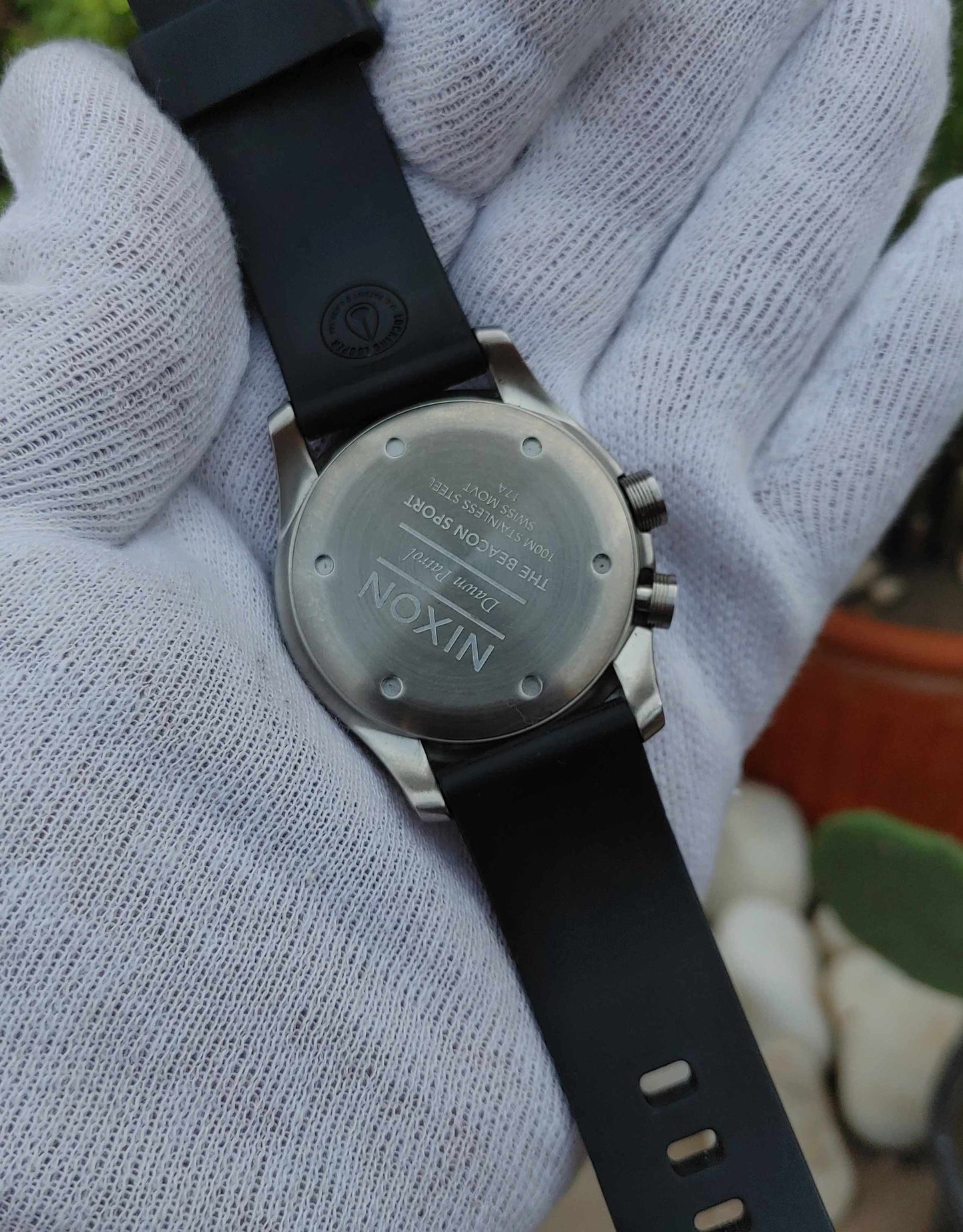 Nixon Swiss Quartz High Low Indicator Watch