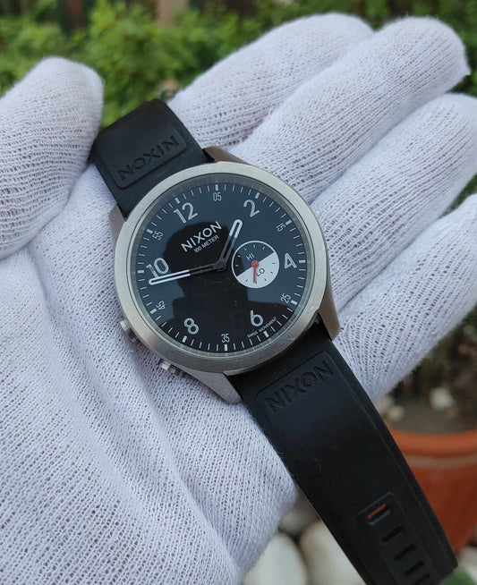 Nixon Swiss Quartz High Low Indicator Watch