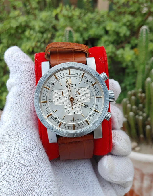 Nixon 44mm Swiss Watch For Men Stop Watch Edition